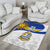 Uruguay Football Custom Area Rug La Celeste Sol de Mayo Motif LT9