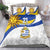 Uruguay Football Custom Bedding Set La Celeste Sol de Mayo Motif LT9