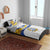 Uruguay Football Custom Bedding Set La Celeste Sol de Mayo Motif LT9
