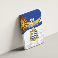 Uruguay Football Custom Canvas Wall Art La Celeste Sol de Mayo Motif