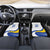 Uruguay Football Custom Car Mats La Celeste Sol de Mayo Motif LT9