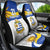 Uruguay Football Custom Car Seat Cover La Celeste Sol de Mayo Motif LT9