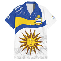 Uruguay Football Custom Hawaiian Shirt La Celeste Sol de Mayo Motif