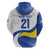 Uruguay Football Custom Hoodie La Celeste Sol de Mayo Motif
