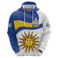 Uruguay Football Custom Hoodie La Celeste Sol de Mayo Motif