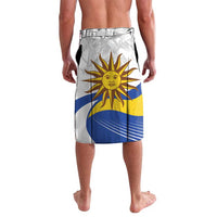 Uruguay Football Custom Lavalava La Celeste Sol de Mayo Motif