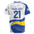 Uruguay Football Custom Rugby Jersey La Celeste Sol de Mayo Motif