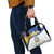 Uruguay Football Custom Shoulder Handbag La Celeste Sol de Mayo Motif LT9