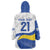 Uruguay Football Custom Wearable Blanket Hoodie La Celeste Sol de Mayo Motif