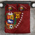 Venezuela Football Custom Bedding Set La Vinotinto Red Wine Coat of Arms LT9