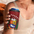 Venezuela Football Custom 4 in 1 Can Cooler Tumbler La Vinotinto Red Wine Coat of Arms