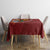 Venezuela Football Custom Tablecloth La Vinotinto Red Wine Coat of Arms