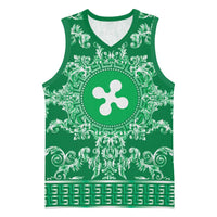 Personalized Italy Lombardy Basketball Jersey Baroque Motif