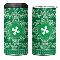 Personalized Italy Lombardy 4 in 1 Can Cooler Tumbler Baroque Motif
