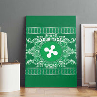 Personalized Italy Lombardy Canvas Wall Art Baroque Motif