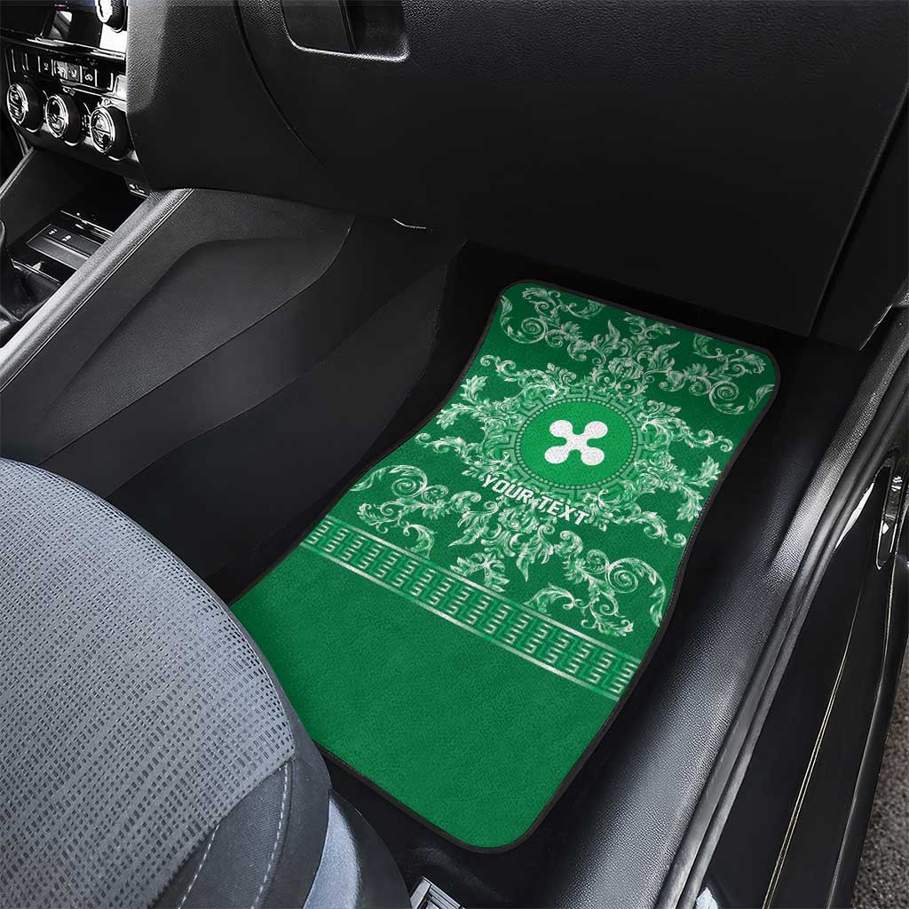 Personalized Italy Lombardy Car Mats Baroque Motif