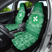 Personalized Italy Lombardy Car Seat Cover Baroque Motif