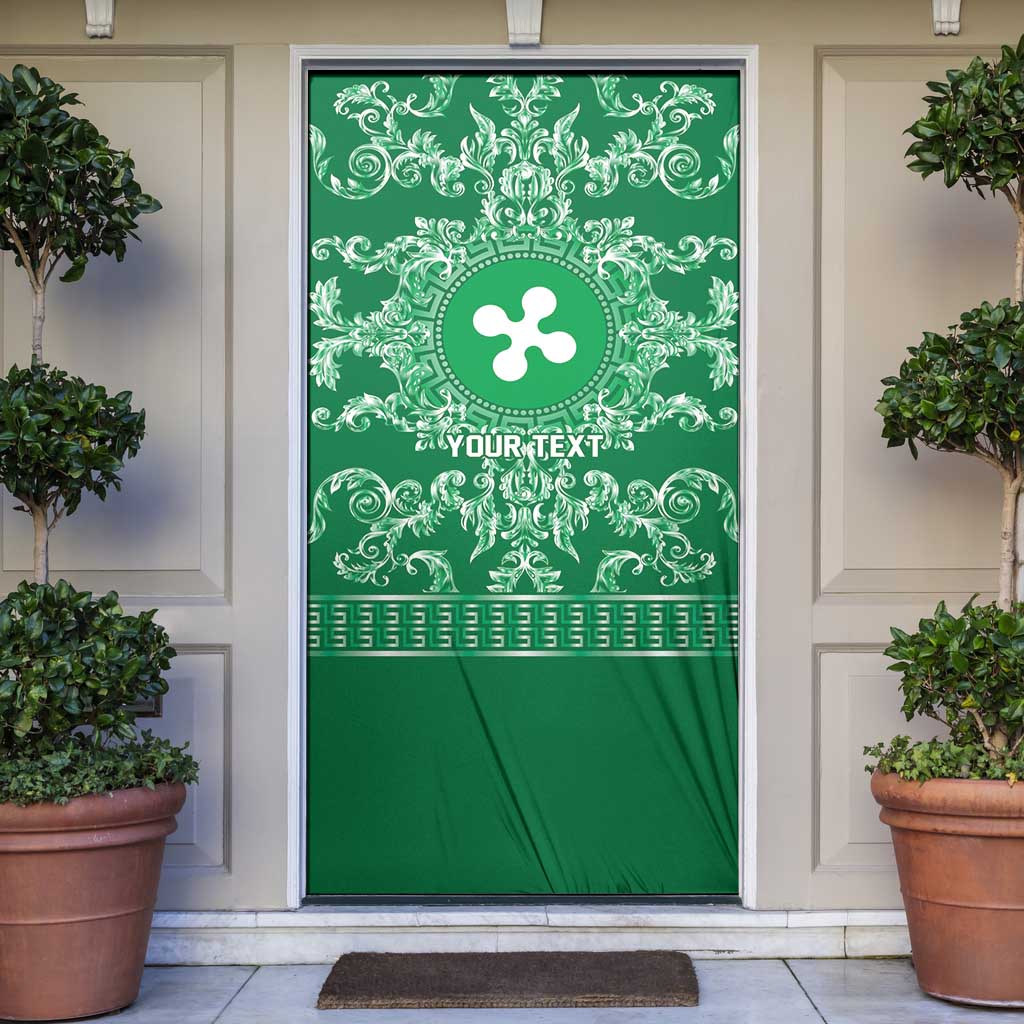 Personalized Italy Lombardy Door Cover Baroque Motif