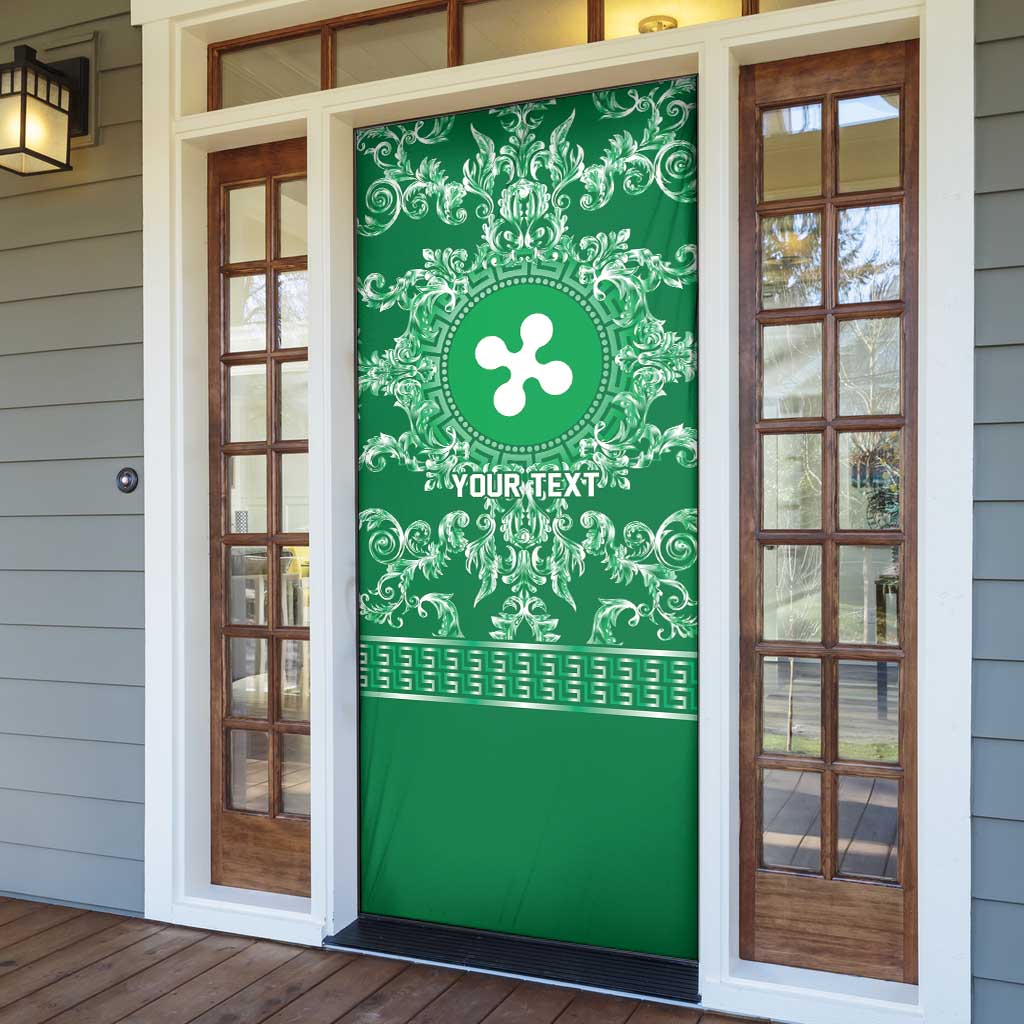 Personalized Italy Lombardy Door Cover Baroque Motif
