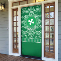 Personalized Italy Lombardy Door Cover Baroque Motif