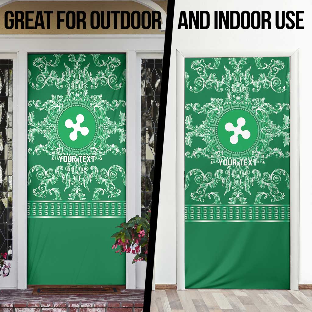 Personalized Italy Lombardy Door Cover Baroque Motif