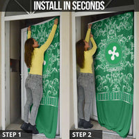 Personalized Italy Lombardy Door Cover Baroque Motif
