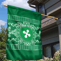 Personalized Italy Lombardy Garden Flag Baroque Motif