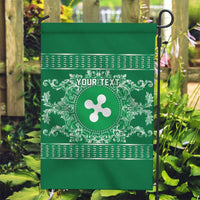 Personalized Italy Lombardy Garden Flag Baroque Motif