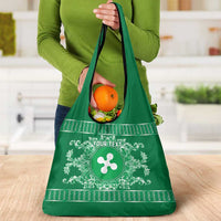 Personalized Italy Lombardy Grocery Bag Baroque Motif
