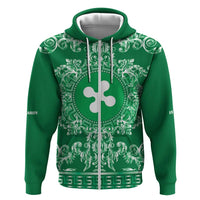 Personalized Italy Lombardy Hoodie Baroque Motif