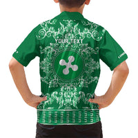 Personalized Italy Lombardy Kid Hawaiian Shirt Baroque Motif