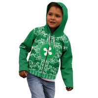 Personalized Italy Lombardy Kid Hoodie Baroque Motif