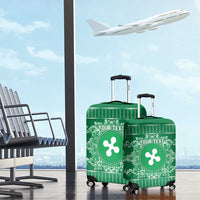 Personalized Italy Lombardy Luggage Cover Baroque Motif