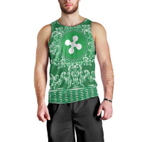 Personalized Italy Lombardy Men Tank Top Baroque Motif