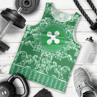 Personalized Italy Lombardy Men Tank Top Baroque Motif