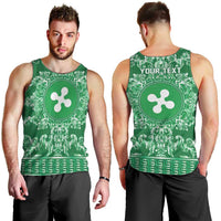 Personalized Italy Lombardy Men Tank Top Baroque Motif