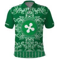 Personalized Italy Lombardy Polo Shirt Baroque Motif
