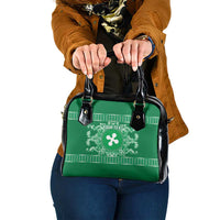 Personalized Italy Lombardy Shoulder Handbag Baroque Motif