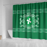 Personalized Italy Lombardy Shower Curtain Baroque Motif