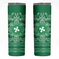 Personalized Italy Lombardy Skinny Tumbler Baroque Motif