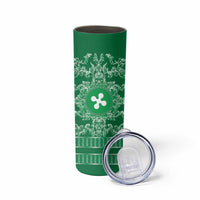 Personalized Italy Lombardy Skinny Tumbler Baroque Motif