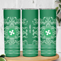 Personalized Italy Lombardy Skinny Tumbler Baroque Motif