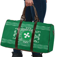 Personalized Italy Lombardy Travel Bag Baroque Motif