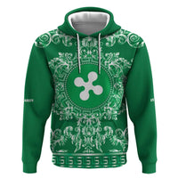 Personalized Italy Lombardy Zip Hoodie Baroque Motif