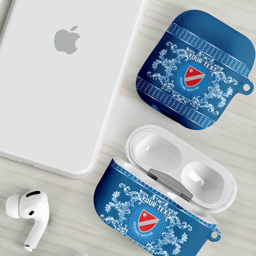 Personalized Italy Molise AirPods Case Baroque Motif
