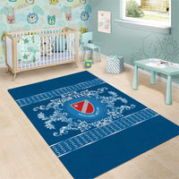 Personalized Italy Molise Area Rug Baroque Motif