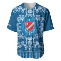 Personalized Italy Molise Baseball Jersey Baroque Motif