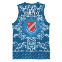 Personalized Italy Molise Basketball Jersey Baroque Motif