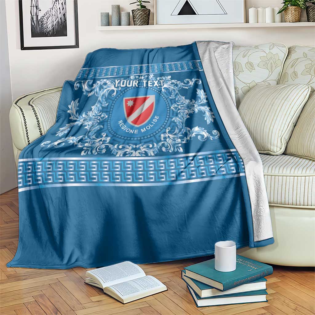 Personalized Italy Molise Blanket Baroque Motif