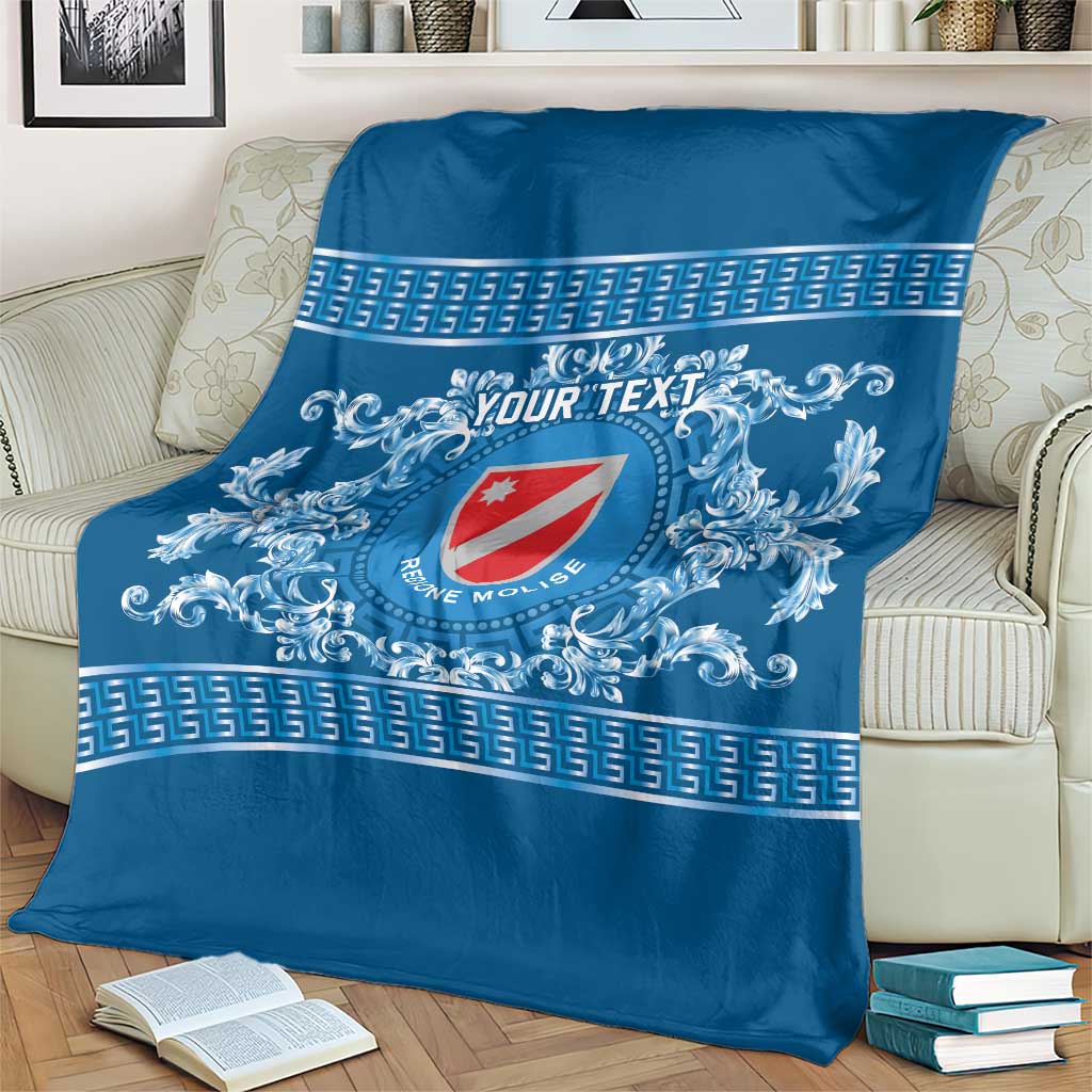 Personalized Italy Molise Blanket Baroque Motif